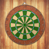 Jeu De Fléchettes Golf Course Theme Dartboard