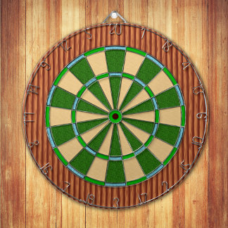Jeu De Fléchettes Golf Course Theme Dartboard