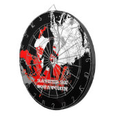 Jeu De Fléchettes Gone Squatchin, noir bigfoot (Devant droit)