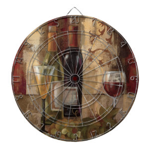 Jeu De Fléchettes Graffiti et vin