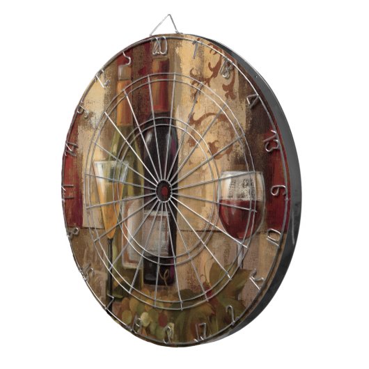 Jeu De Fléchettes Graffiti et vin (Devant droit)