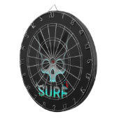 Jeu De Fléchettes Graffiti Surf crâne chat (Devant droit)