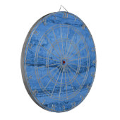 Jeu De Fléchettes Granit bleu motif marbre bleu pierre (Devant gauche)