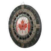 Jeu De Fléchettes Graphique canadien en acier industriel de disque (Devant droit)