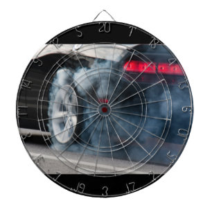 Jeu De Fléchettes Gravure de voiture noire