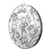 Jeu De Fléchettes Griffonnages de divertissement (Devant droit)