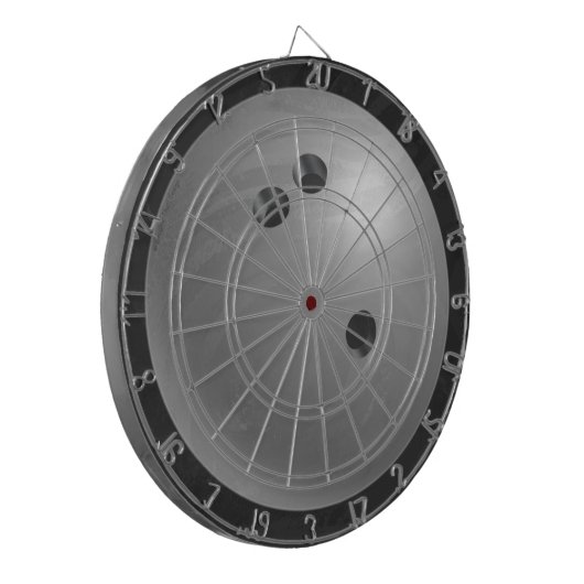 Jeu De Fléchettes Gris Boule de Bowling (Devant gauche)