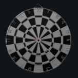 Jeu De Fléchettes Gris Et Noir<br><div class="desc">Cible de flechettes Grise Et Noire</div>