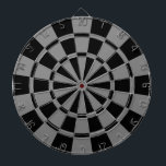 Jeu De Fléchettes Gris Et Noir<br><div class="desc">Cible de flechettes Grise Et Noire</div>