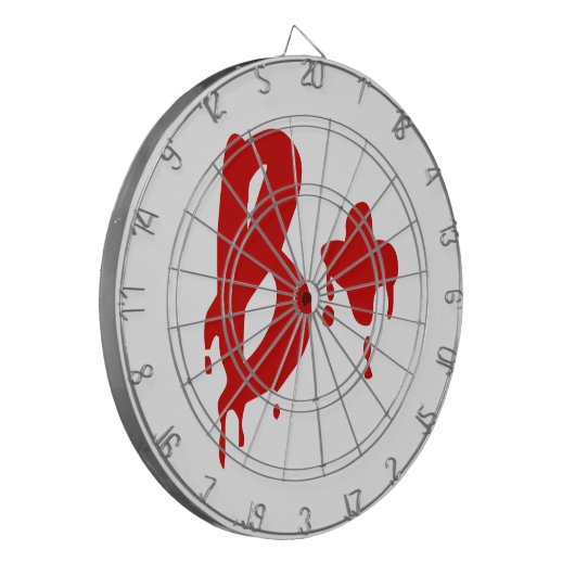 Jeu De Fléchettes Groupe sanguin B+ Positif #Hôpital d'horreur (Devant gauche)