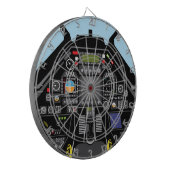 Jeu De Fléchettes Habitacle d'avion de chasse (Devant gauche)