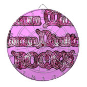 Jeu De Fléchettes Hakuna Matata Communication ROCKS Art Print (Devant)