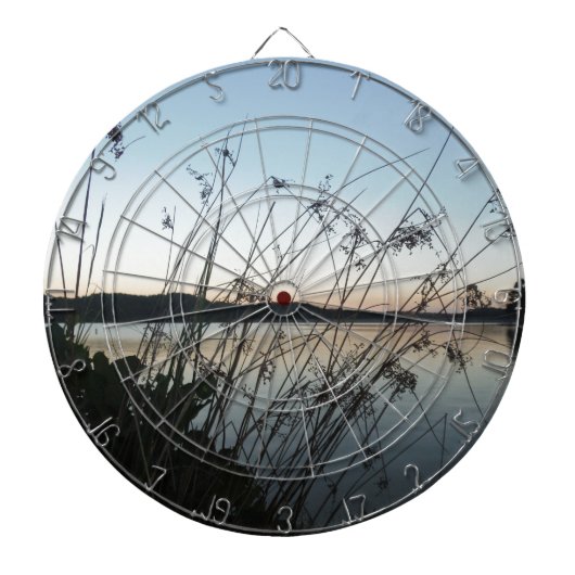 Jeu De Fléchettes Herbes au lac Sunset (Devant)