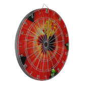 Jeu De Fléchettes Hibiscus rouge (Devant gauche)