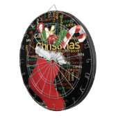 Jeu De Fléchettes HoHo ! Merry Christmas TOXITS et Happy New Year (Devant droit)