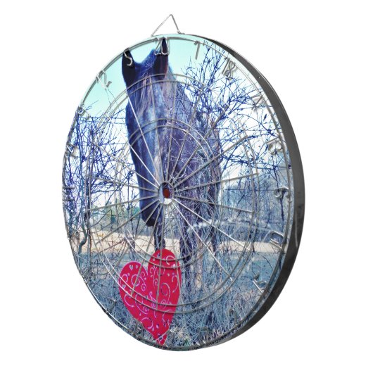 Jeu De Fléchettes Horse et heart (Devant droit)