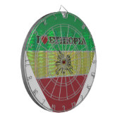 Jeu De Fléchettes I Love Heart Ethiopie : Drapeau Art Motif (Devant gauche)