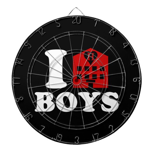 Jeu De Fléchettes I Love Hotel Boys (Devant)