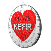 Jeu De Fléchettes I Love Kefir (Devant droit)