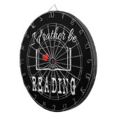 Jeu De Fléchettes I'd rather be reading (Devant droit)