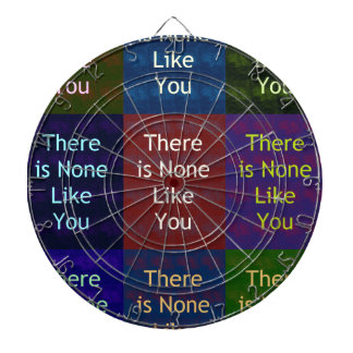 Jeu De Fléchettes "Il n'y en a aucun comme toi" : La grille mosaïque