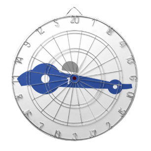 Jeu De Fléchettes Illustration de voiture de course imprimée sur des
