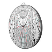 Jeu De Fléchettes Illustration vectorielle de couleur cygne douce et (Devant droit)