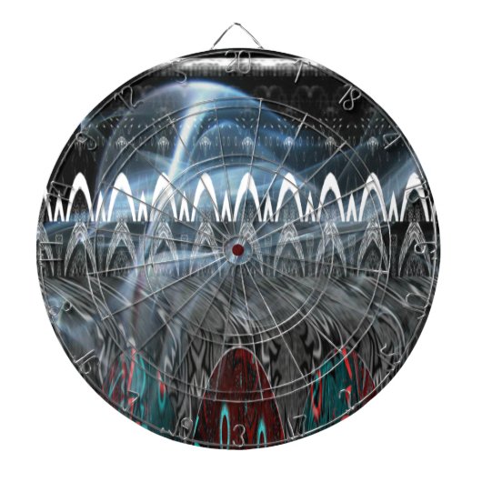 Jeu De Fléchettes Impression artistique Abstraite remarquable (Devant)