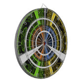 Jeu De Fléchettes Impression d'art radial coloré (Devant gauche)