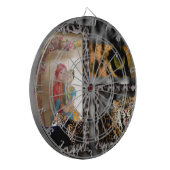 Jeu De Fléchettes Impression Tiger & Couple Art (Devant gauche)