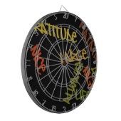 Jeu De Fléchettes Imprimé Vie Vie Imprimé (Devant gauche)