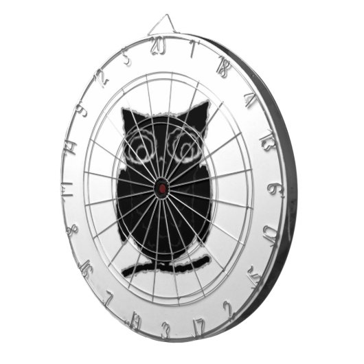 Jeu De Fléchettes Inkblot Owl (Devant droit)