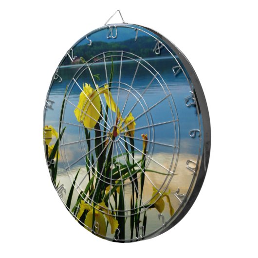 Jeu De Fléchettes Iris jaune à Lake Shore (Devant droit)