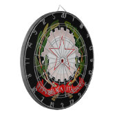 Jeu De Fléchettes Italie Emblème sombre (Devant gauche)