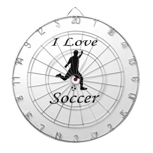 Jeu De Fléchettes J'Aime Le Football (Devant)