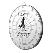 Jeu De Fléchettes J'Aime Le Football (Devant droit)