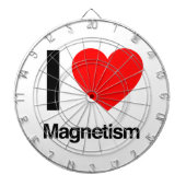 Jeu De Fléchettes j'aime le magnétisme (Devant)