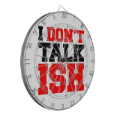 Jeu De Fléchettes Je ne parle pas ISH (Devant gauche)