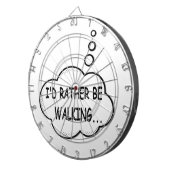 Jeu De Fléchettes Je préfère marcher (Devant droit)