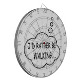 Jeu De Fléchettes Je préfère marcher (Devant gauche)