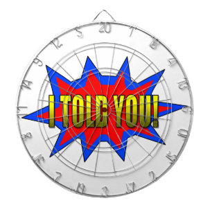 Jeu De Fléchettes Je T'Ai Dit