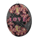 Jeu De Fléchettes Je T'Aime Chérie (Devant droit)