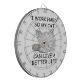 Jeu De Fléchettes Je travaille dur (Devant gauche)