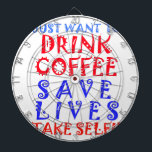 Jeu De Fléchettes Je veux juste boire du café<br><div class="desc">Dynamisez votre espace avec notre "Je veux juste boire du café, sauver des vies et prendre des selfies" Gras Texte Imprimer. Inspirez votre maison ou votre bureau d’une touche d’humour et de motivation grâce à notre imprimé en gras "Je veux juste boire du café, sauver des vies et prendre des...</div>