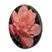 Jeu De Fléchettes Joli rose rose Peach floral (Devant droit)