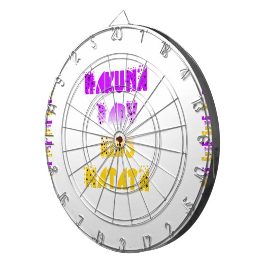 Jeu De Fléchettes Joli violet et jaune Hakuna Matata bébé enfants G (Devant droit)