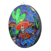 JEU DE FLÉCHETTES JOUR DE SIÈSTE DE MARIACHI DES MORTS (Devant droit)