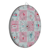 Jeu De Fléchettes jour des valentines pastel (Devant gauche)