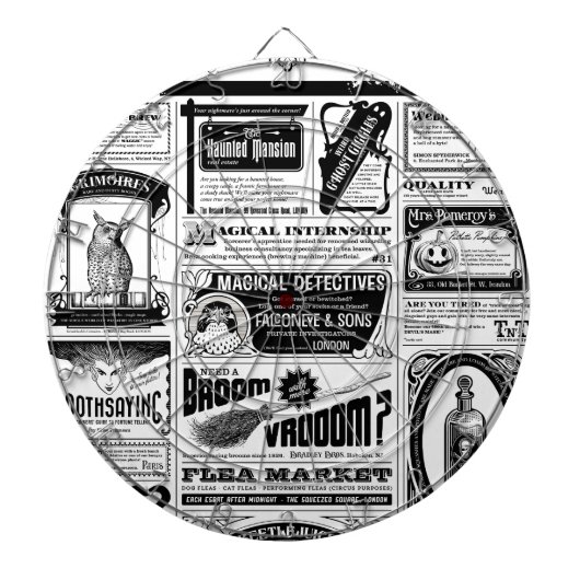 Jeu De Fléchettes journal déplaisant (Devant)
