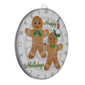 Jeu De Fléchettes Joyeuses vacances Gingerbread Homme garçon fille (Devant gauche)